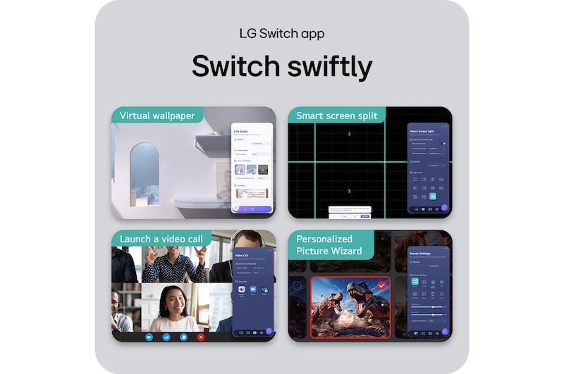 LG 27" UltraGear™ UHD 240Hz 4K Nano IPS Black spelskärm | 1ms (GtG), DP 2.1, DisplayHDR 600, 27G850A-B