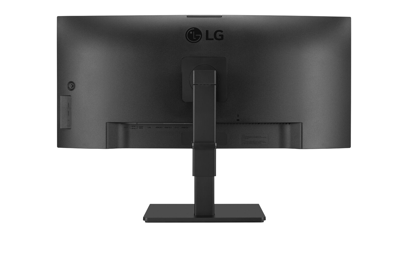 LG 34" UltraWide WQHD (3440x1440) IPS-skärm med inbyggd webbkamera, mikrofon och HDR10, 34BQ77QC-B