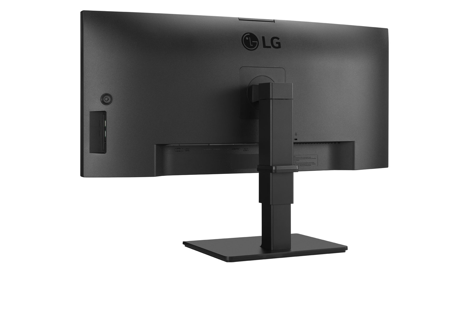 LG 34" UltraWide WQHD (3440x1440) IPS-skärm med inbyggd webbkamera, mikrofon och HDR10, 34BQ77QC-B