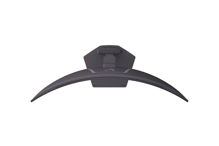 front view of the 39GX900A monitor with the stand down