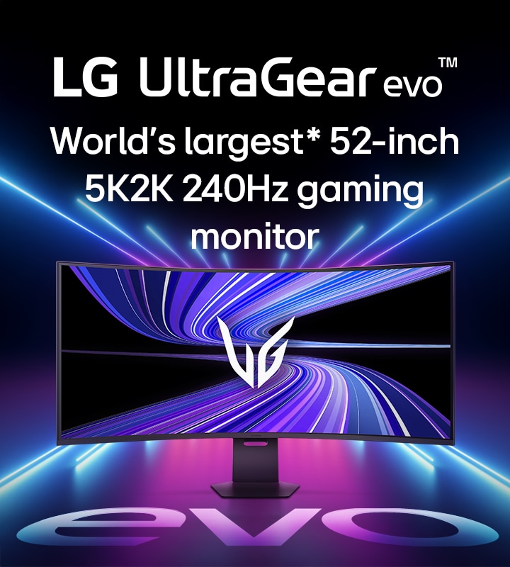 LG UltraGear evo 52-tums 5K2K WUHD-spelskärm med 240Hz uppdateringsfrekvens (52G930B)