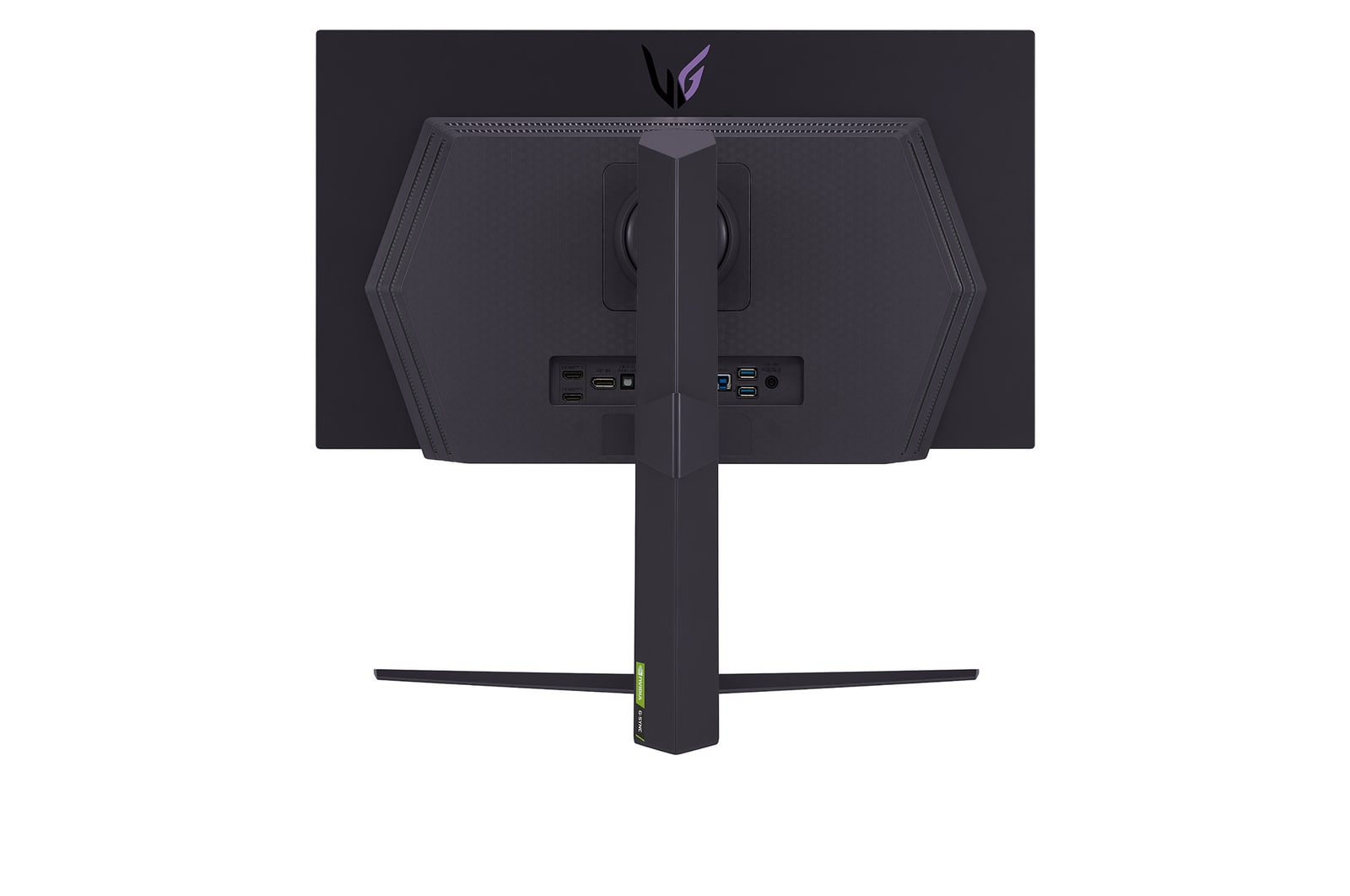 back  view with  light off