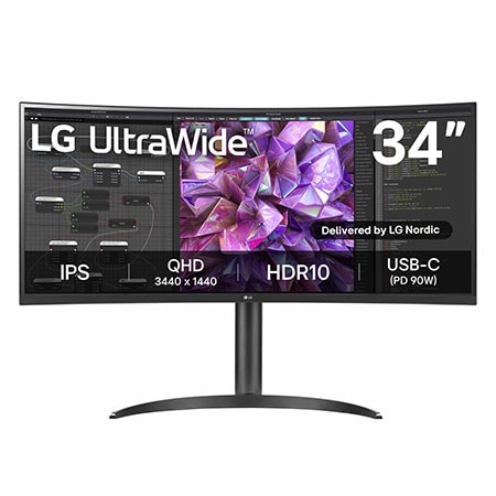 LG UltraWide Monitor 34WQ75C 本体 LG 34