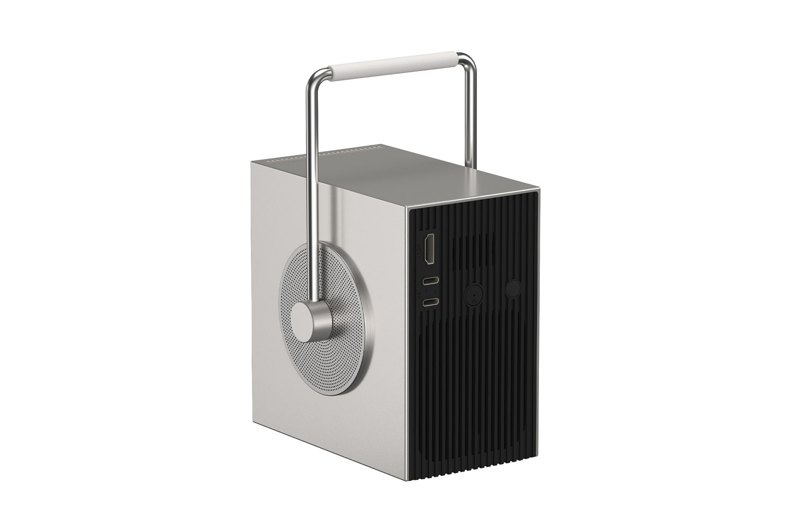 vy snett bakifrån höger som visar portar och ventilation