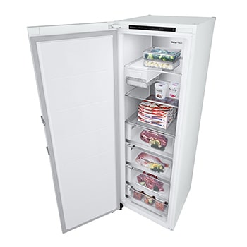 Open detail with foods