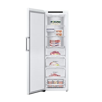 full open with foods