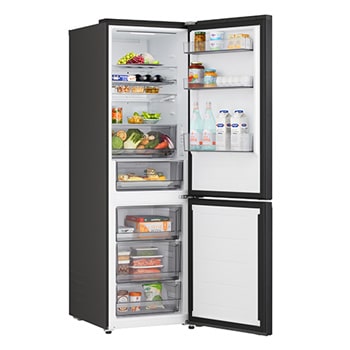 375L Bottom Freezer Refrigerator Prime Silver