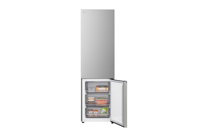 375L Bottom Freezer Refrigerator Prime Silver