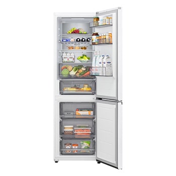 375L Bottom Freezer Refrigerator Prime Silver