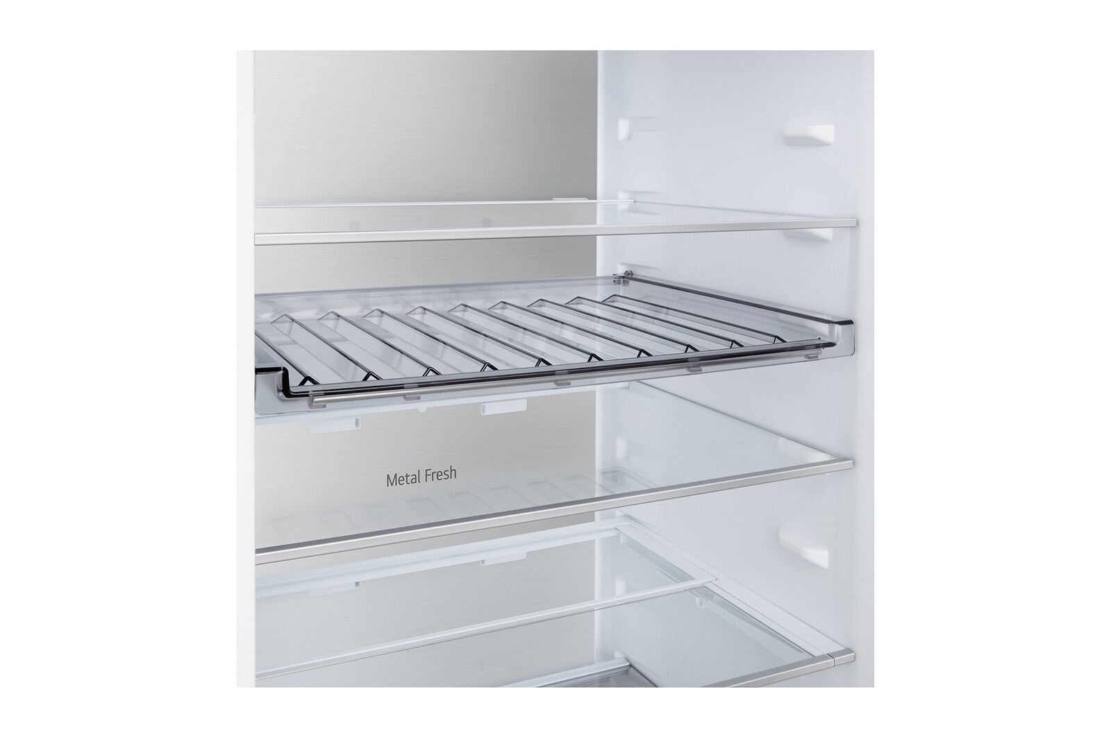 2.03M 375L Kombinerad kyl/frys(Prime Silver) - Energiklass C, Door Cooling+™ och Smart Diagnosis™ med Wi-Fi