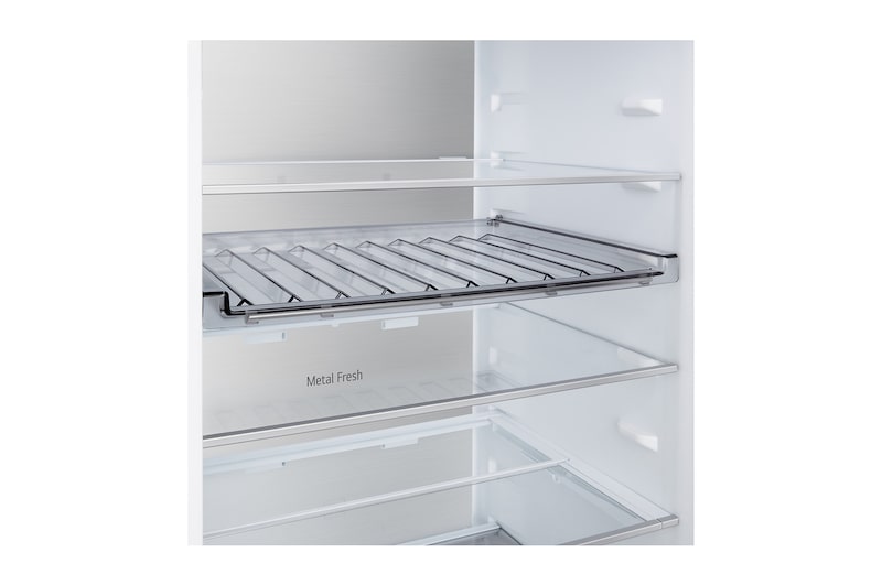 2.03M 375L Kombinerad kyl/frys(Prime Silver) - Energiklass C, Door Cooling+™ och Smart Diagnosis™ med Wi-Fi