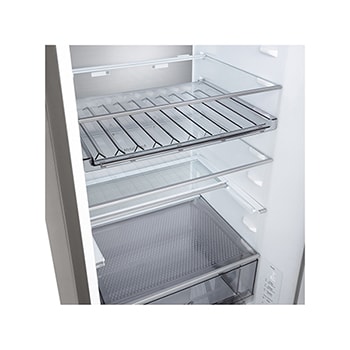 2.03M 375L Kombinerad kyl/frys(Prime Silver) - Energiklass C, Door Cooling+™ och Smart Diagnosis™ med Wi-Fi