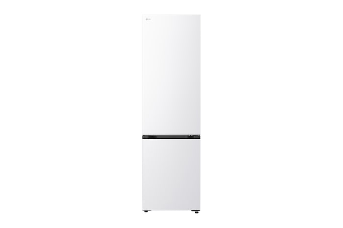 Vy framifrån av LG bottenfrys (GBBS726CPY) i mattsvart finish