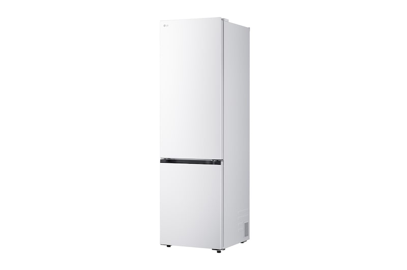 Vy bakifrån av LG bottenfrys (GBBS726CPY) som visar bakpanelen