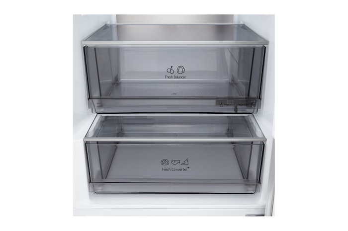 2.03M 375L Kombinerad kyl/frys(Prime Silver) - Energiklass C, Door Cooling+™ och Smart Diagnosis™ med Wi-Fi