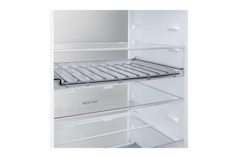2.03M 375L Kombinerad kyl/frys(Prime Silver) - Energiklass C, Door Cooling+™ och Smart Diagnosis™ med Wi-Fi