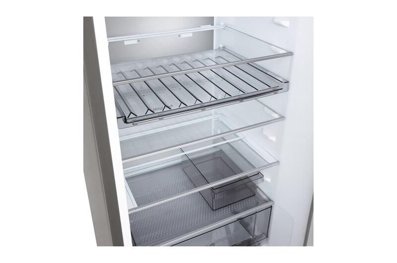 2.03M 375L Kombinerad kyl/frys(Prime Silver) - Energiklass C, Door Cooling+™ och Smart Diagnosis™ med Wi-Fi