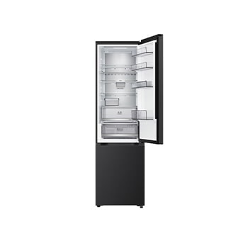 LG 2.03M 375L Kombinerad kyl/frys (Black steel) | Energiklass C, Door Cooling™ och Smart Diagnosis™ med Wi-Fi