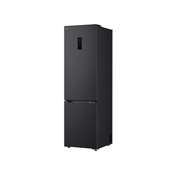 LG 2.03M 375L Kombinerad kyl/frys (Black steel) | Energiklass C, Door Cooling™ och Smart Diagnosis™ med Wi-Fi