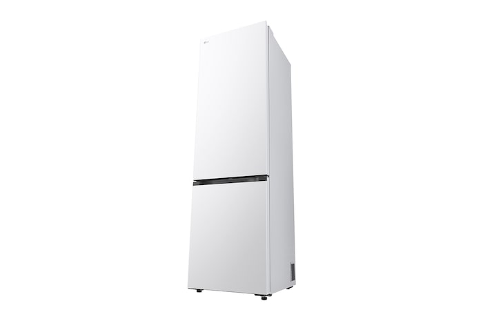 Vy bakifrån av LG bottenfrys (GBBSJ10ESW) som visar bakpanelen