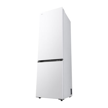 Vy bakifrån av LG bottenfrys (GBBSJ10ESW) som visar bakpanelen
