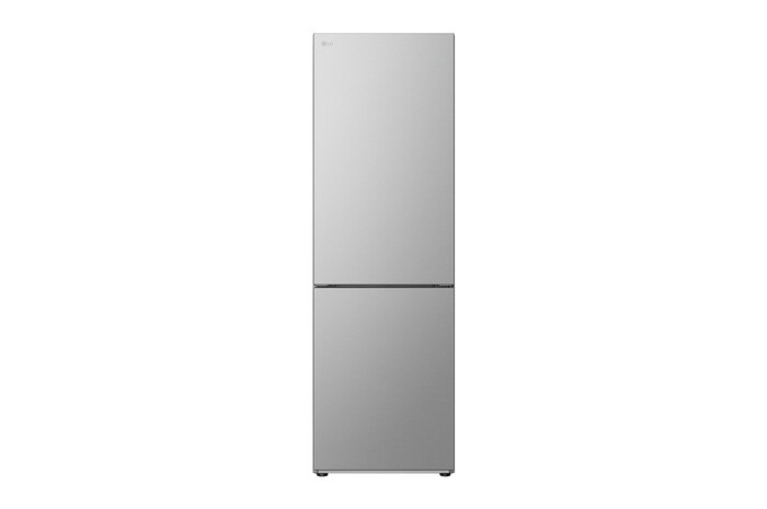 LG 1.86M 344L Kombinerad kyl/frys(Prime Silver) - Energiklass D, Door Cooling+™ och Smart Diagnosis™, GBV21NCDPY