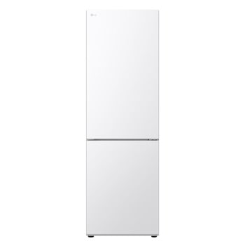 LG 1.86M 344L Kombinerad kyl/frys(Vit) - Energiklass D, Door Cooling+™ och Smart Diagnosis™, GBV21NCDSW