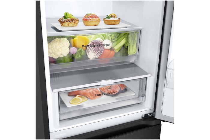 Drawer with food