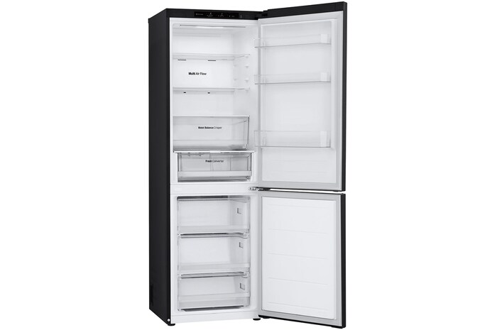 Left side door open without food