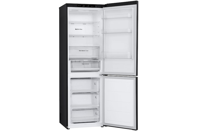 Left side door open without food