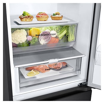 Drawer with food