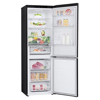 Left side door open with food