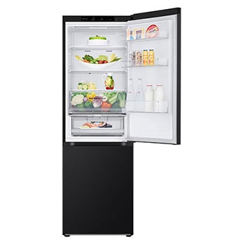 Front top door open with Food