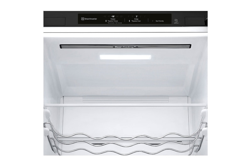LG 2.03M 387L Kombinerad kyl/frys(Essence Matte Black) - Energiklass D, GBV3200DEP