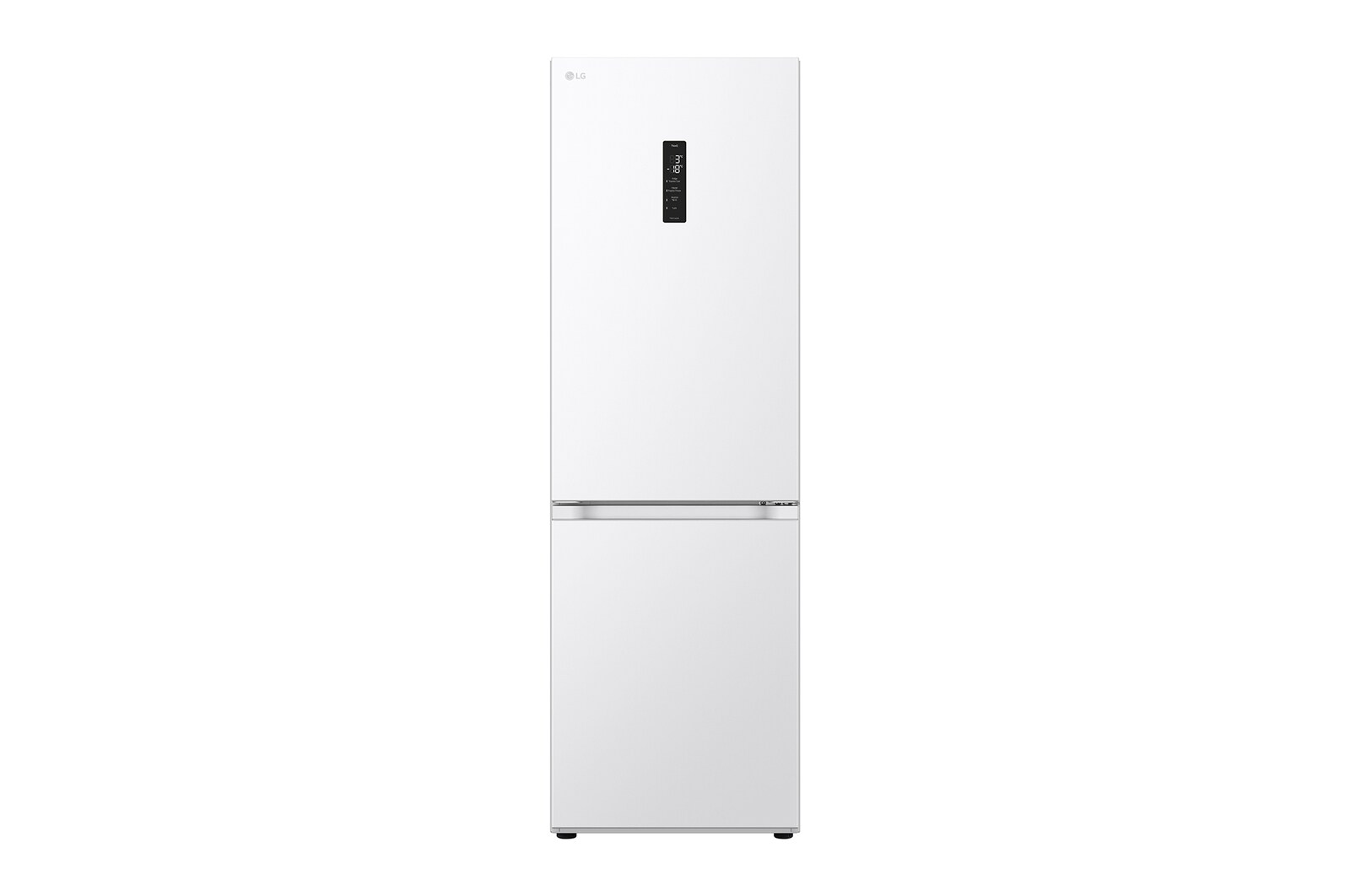 Vy framifrån av 1.86M 344L Kombinerad kyl/frys(Vit) - Energiklasse D, Door Cooling™ och Smart Diagnosis™ med Wi-Fi  GBV5150DSW
