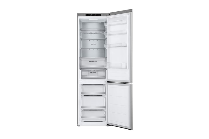 LG 2.03M 387L Kombinerad kyl/frys(Prime Silver) - Energiklass C, Door Cooling+™ och Smart Diagnosis™ , GBV5240CPY