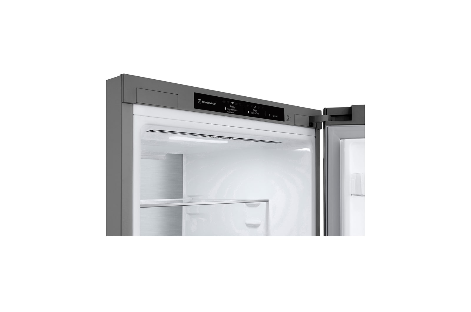 LG 2.03M 387L Kombinerad kyl/frys(Prime Silver) - Energiklass C, Door Cooling+™ och Smart Diagnosis™ , GBV5240CPY
