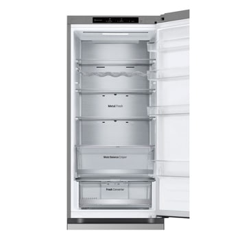 LG 2.03M 387L Kombinerad kyl/frys(Prime Silver) - Energiklass C, Door Cooling+™ och Smart Diagnosis™ , GBV5240CPY