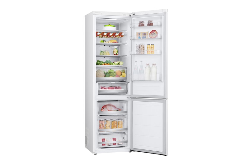 Top door open with food