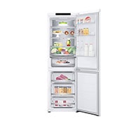 front all open with food stored