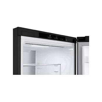 Top corner  door open