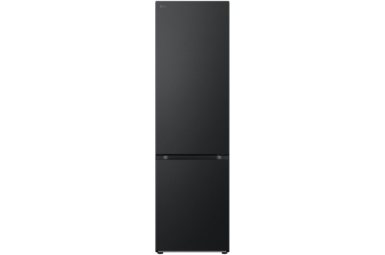 LG 2.03M 387L Kombinerad kyl/frys(Essence Black) - Energiklass A, Door Cooling+™ och Smart Diagnosis™ , GBVE2801EV