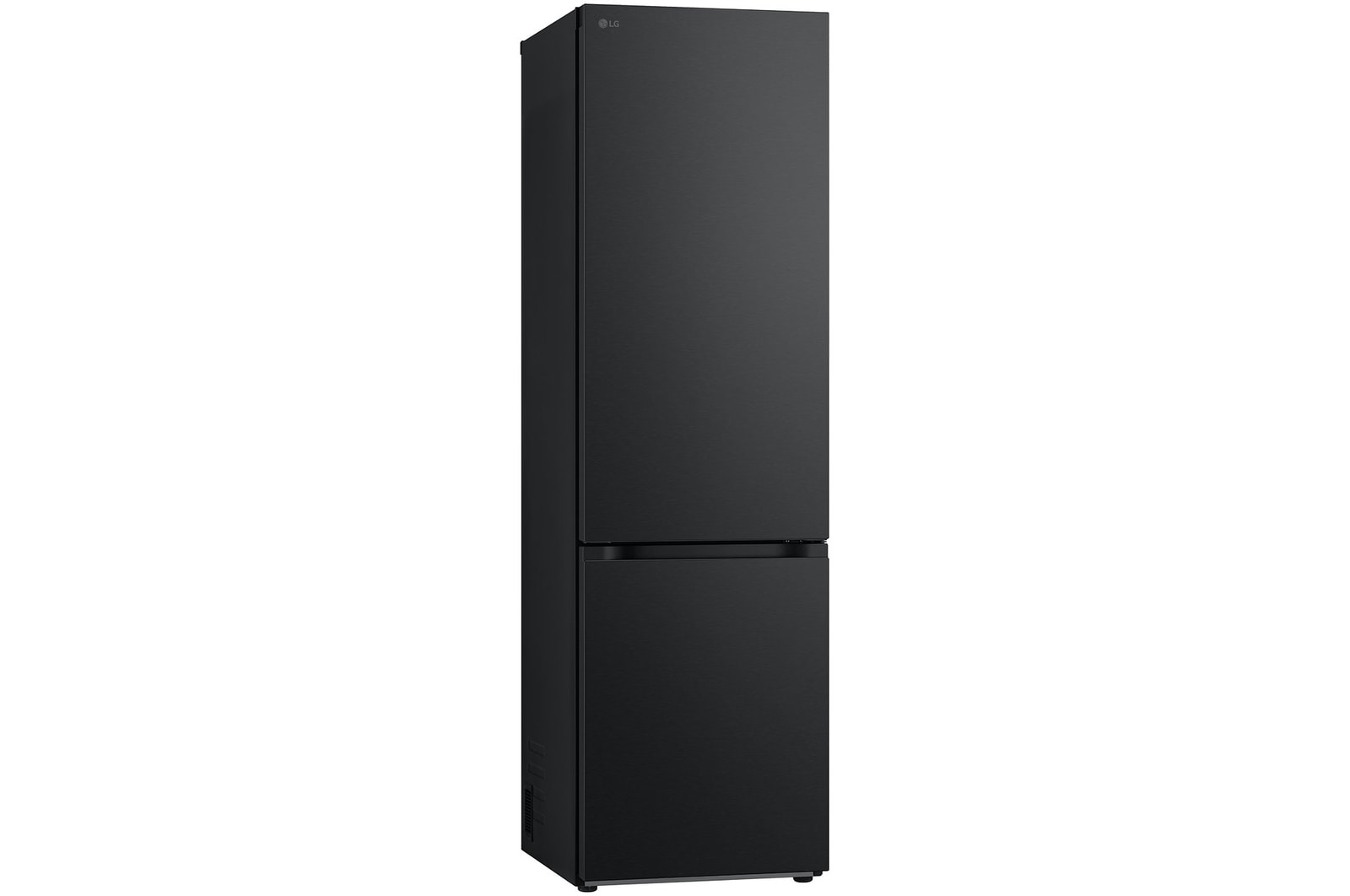 LG 2.03M 387L Kombinerad kyl/frys(Essence Black) - Energiklass A, Door Cooling+™ och Smart Diagnosis™ , GBVE2801EV