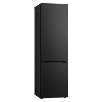 LG 2.03M 387L Kombinerad kyl/frys(Essence Black) - Energiklass A, Door Cooling+™ och Smart Diagnosis™ , GBVE2801EV