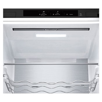 LG 2.03M 387L Kombinerad kyl/frys(Essence Black) - Energiklass A, Door Cooling+™ och Smart Diagnosis™ , GBVE2801EV