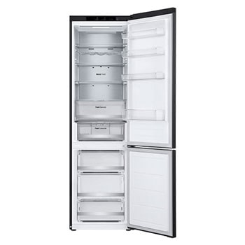 LG 2.03M 387L Kombinerad kyl/frys(Essence Black) - Energiklass A, Door Cooling+™ och Smart Diagnosis™ , GBVE2801EV