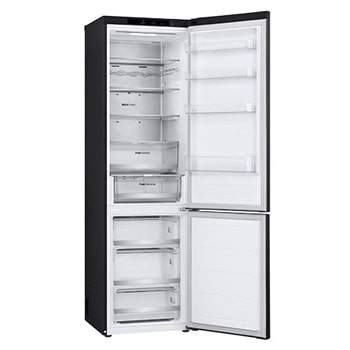 LG 2.03M 387L Kombinerad kyl/frys(Essence Black) - Energiklass A, Door Cooling+™ och Smart Diagnosis™ , GBVE2801EV