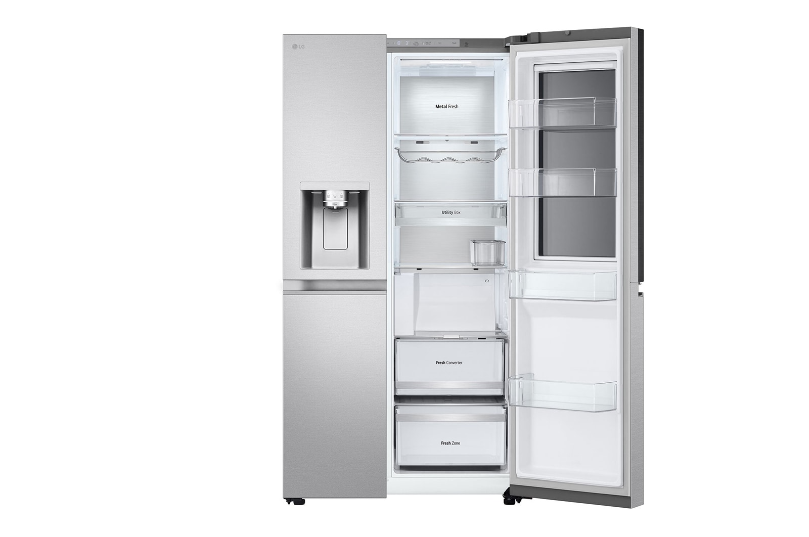 Front Right Door Open without Food