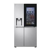 LG 628L InstaView Door in Door™ Side by Side (Metal Sorbet), Energiklass D, Vatten/is utan röranslutning, Smart Diagnosis™ med Wi-Fi, GSXE91MBAD