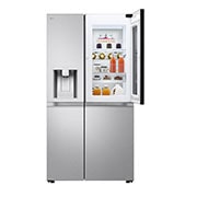LG 628L InstaView Door in Door™ Side by Side (Metal Sorbet), Energiklass D, Vatten/is utan röranslutning, Smart Diagnosis™ med Wi-Fi, GSXE91MBAD
